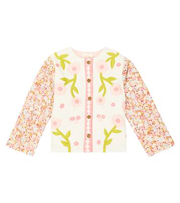 Giacca Orisha in cotone con stampa floreale | Louise Misha