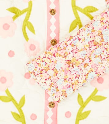 Giacca Orisha in cotone con stampa floreale | Louise Misha