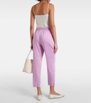 Pantalones rectos Tottenham cropped  | Joseph