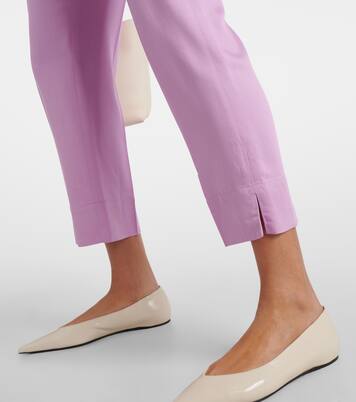 Pantalones rectos Tottenham cropped  | Joseph