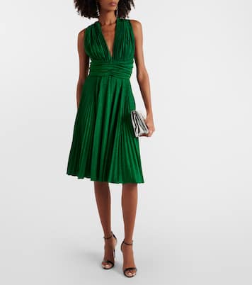 Vestido corto plisado | Dolce&Gabbana