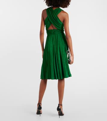 Vestido corto plisado | Dolce&Gabbana