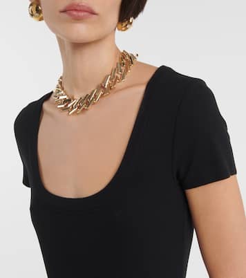 T-Shirt Rib Baby Tee aus Jersey | Frame