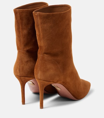 Ankle Boots Matignon aus Veloursleder | Aquazzura