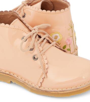 Schnürschuhe aus Lackleder | Petit Nord