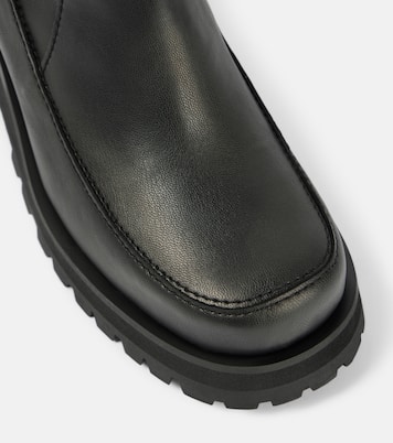 Ankle Boots aus Lederimitat | Ganni