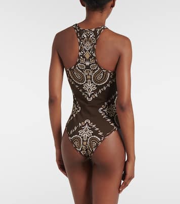 Bedruckter Badeanzug Bandana | The Attico