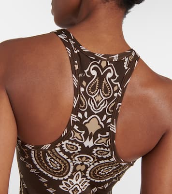 Bedruckter Badeanzug Bandana | The Attico