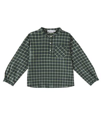 Artiste checked cotton top | Bonpoint