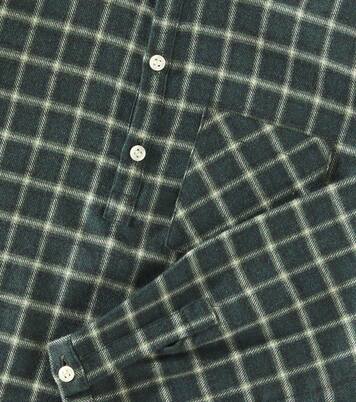 Artiste checked cotton top | Bonpoint