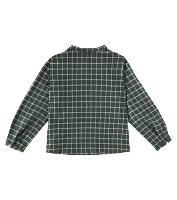 Artiste checked cotton top | Bonpoint