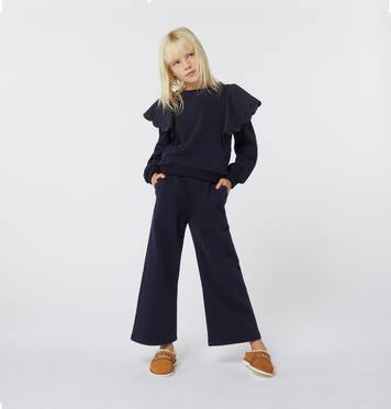 Logo cotton sweatpants | Chloé Kids
