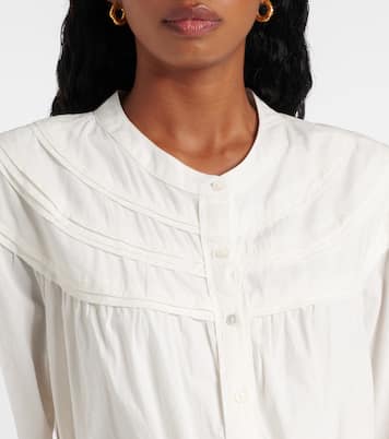 Besticktes Minikleid Barb aus Baumwolle | Velvet