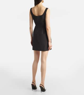 Verziertes Minikleid aus Seide | Carolina Herrera