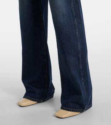 Jeans Bonnie a vita alta e gamba larga | Khaite