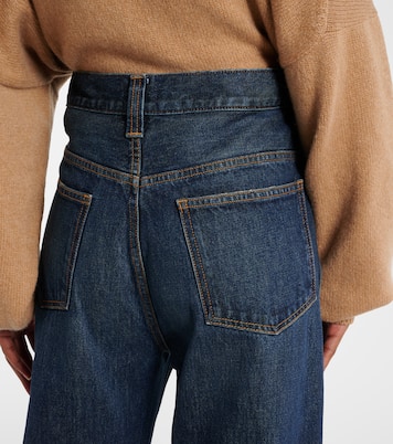 Jeans Bonnie a vita alta e gamba larga | Khaite