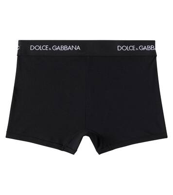 Set of 2 logo cotton-blend briefs | Dolce&Gabbana Kids