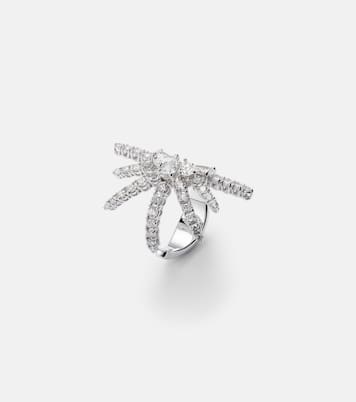 Ring Y-Not aus 18kt Weißgold (750/1000) mit Diamanten | Yeprem