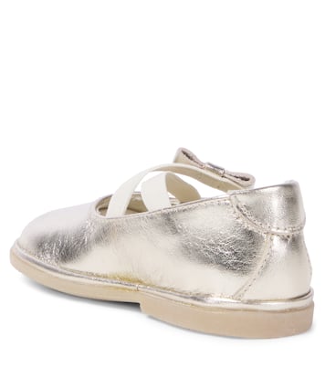 Bebé - bailarinas de piel metalizada | PèPè