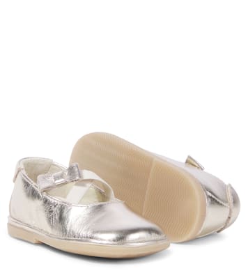Bebé - bailarinas de piel metalizada | PèPè