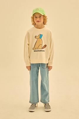 Mr.Dog cotton sweatshirt | Jellymallow