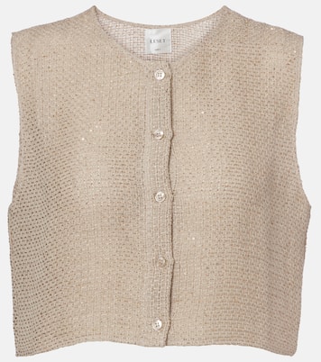 Top Stella aus einem Leinengemisch | Leset