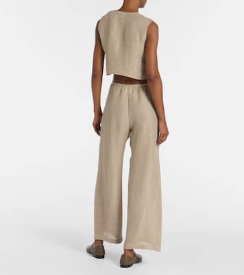 Top Stella aus einem Leinengemisch | Leset