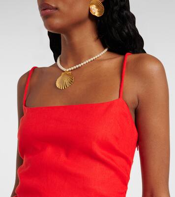 Abito corto Tamara in lino  | SIR