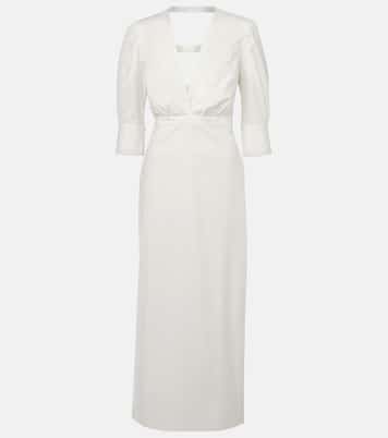 Robe longue en coton | Adriana Degreas