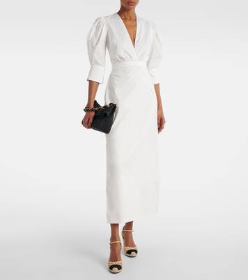 Robe longue en coton | Adriana Degreas