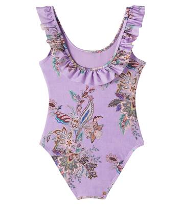 Rhiannon paisley swimsuit  | Zimmermann Kids