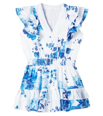 Camila ruffled floral cotton dress | Poupette St Barth Kids