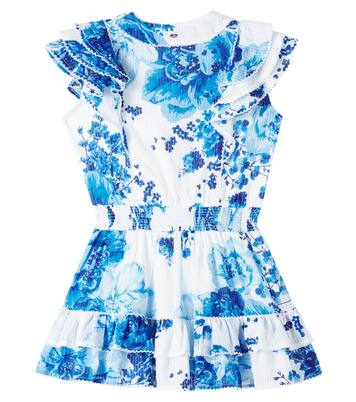 Camila ruffled floral cotton dress | Poupette St Barth Kids