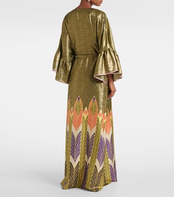 Printed silk-blend gown | Valentino