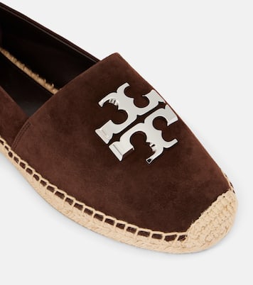 Espadrilles Double T aus Veloursleder | Tory Burch