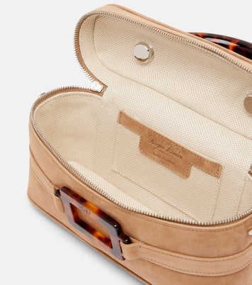 Schultertasche Vanity Mini aus Veloursleder | Roger Vivier