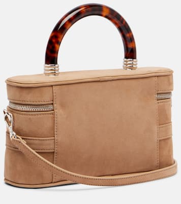 Schultertasche Vanity Mini aus Veloursleder | Roger Vivier