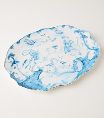 x Diesel Living Classics on Acid porcelain tray | Seletti