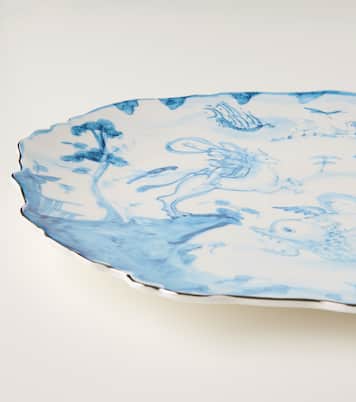 x Diesel Living Classics on Acid porcelain tray | Seletti