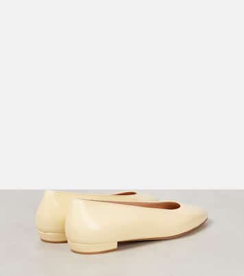 Amelia 15 leather ballet flats | Gianvito Rossi