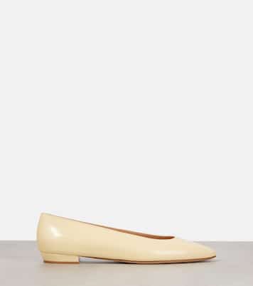 Amelia 15 leather ballet flats | Gianvito Rossi