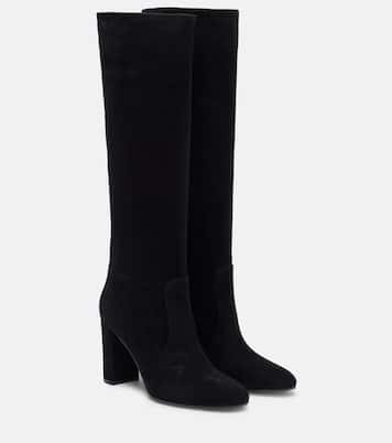 Glen 85 suede knee-high boots | Gianvito Rossi