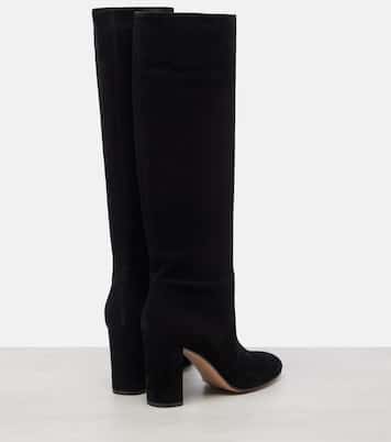 Glen 85 suede knee-high boots | Gianvito Rossi