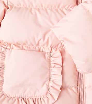 Baby Onica ruffled down jacket | Moncler Enfant
