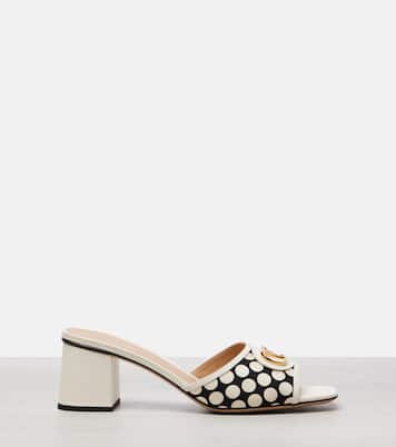 VLogo polka-dot mules | Valentino Garavani