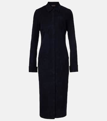 Robe chemise Becky en daim | Stouls