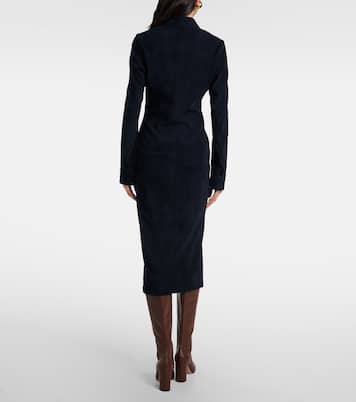 Robe chemise Becky en daim | Stouls