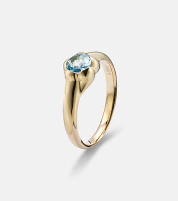 Ring Morrison aus 14kt Gelbgold (585/1000) mit Topas | Stone and Strand