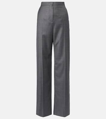 Gerade High-Rise-Hose aus Wolle | Givenchy