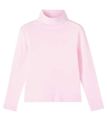 Cotton-blend turtleneck top | Polo Ralph Lauren Kids